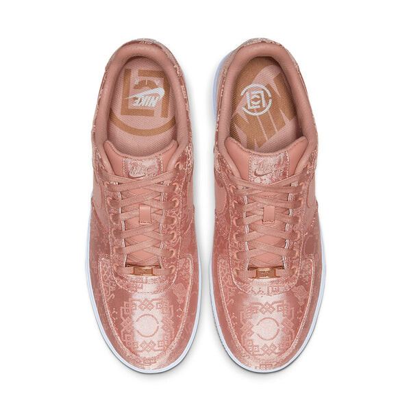 Кроссовки Nike X Clot Air Force 1, розовый — фото 4