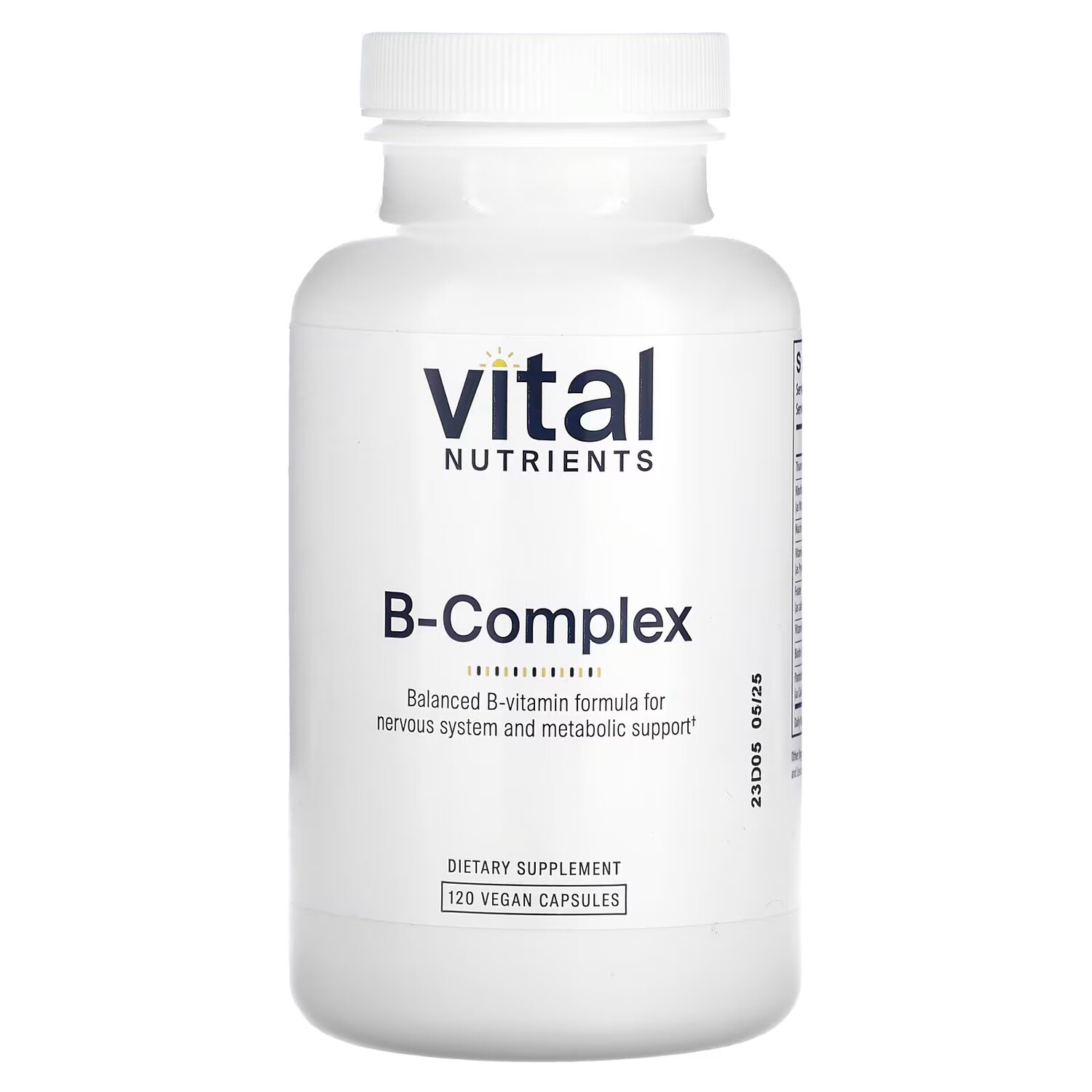 

Комплекс витаминов группы B Vital Nutrients, 120 капсул