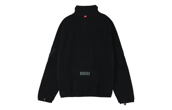 Толстовка Men's Nike x Travis Scott Crossover Solid Color Half Zipper Pocket Stand Collar Casual Autumn Asia Edition Black, мультиколор — фото 2