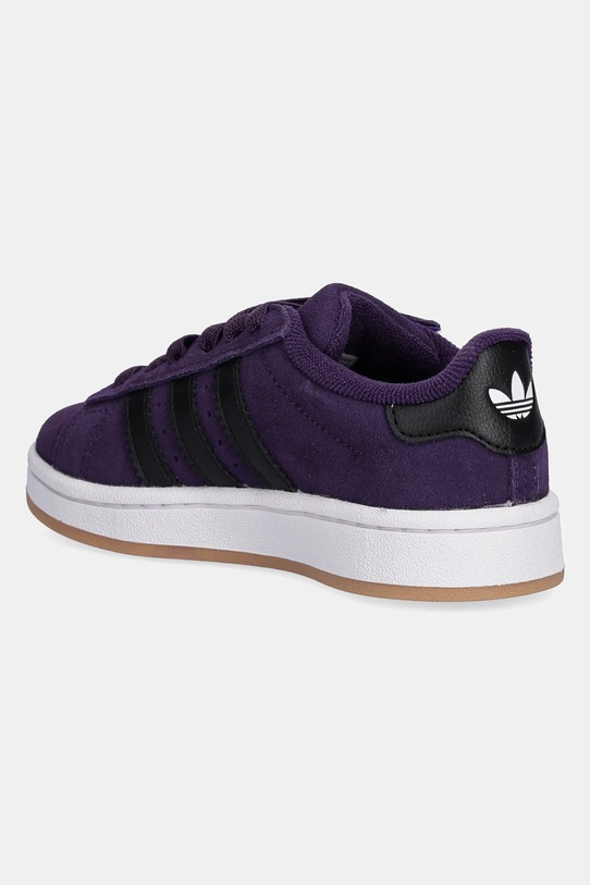 Детские замшевые кроссовки Campus 00s Adidas Originals, фиолетовый — фото 3