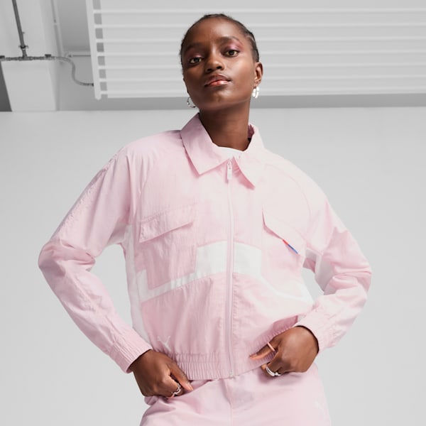 

Женская тканая куртка Bmw M Motorsport Puma, розовый