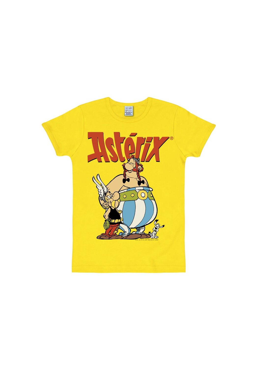 

Футболка узкого кроя Астерикс и Обеликс LOGOSHIRT, цвет Fresh Yellow