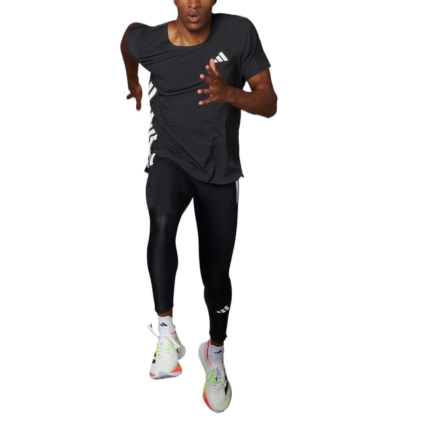 Adidas Спортивные штаны AdizeroClimacool мужские black — фото 4