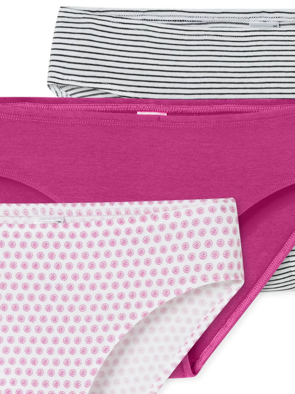 Трусы ' 955 ' Schiesser, Dark Blue/Pink/White — фото 3