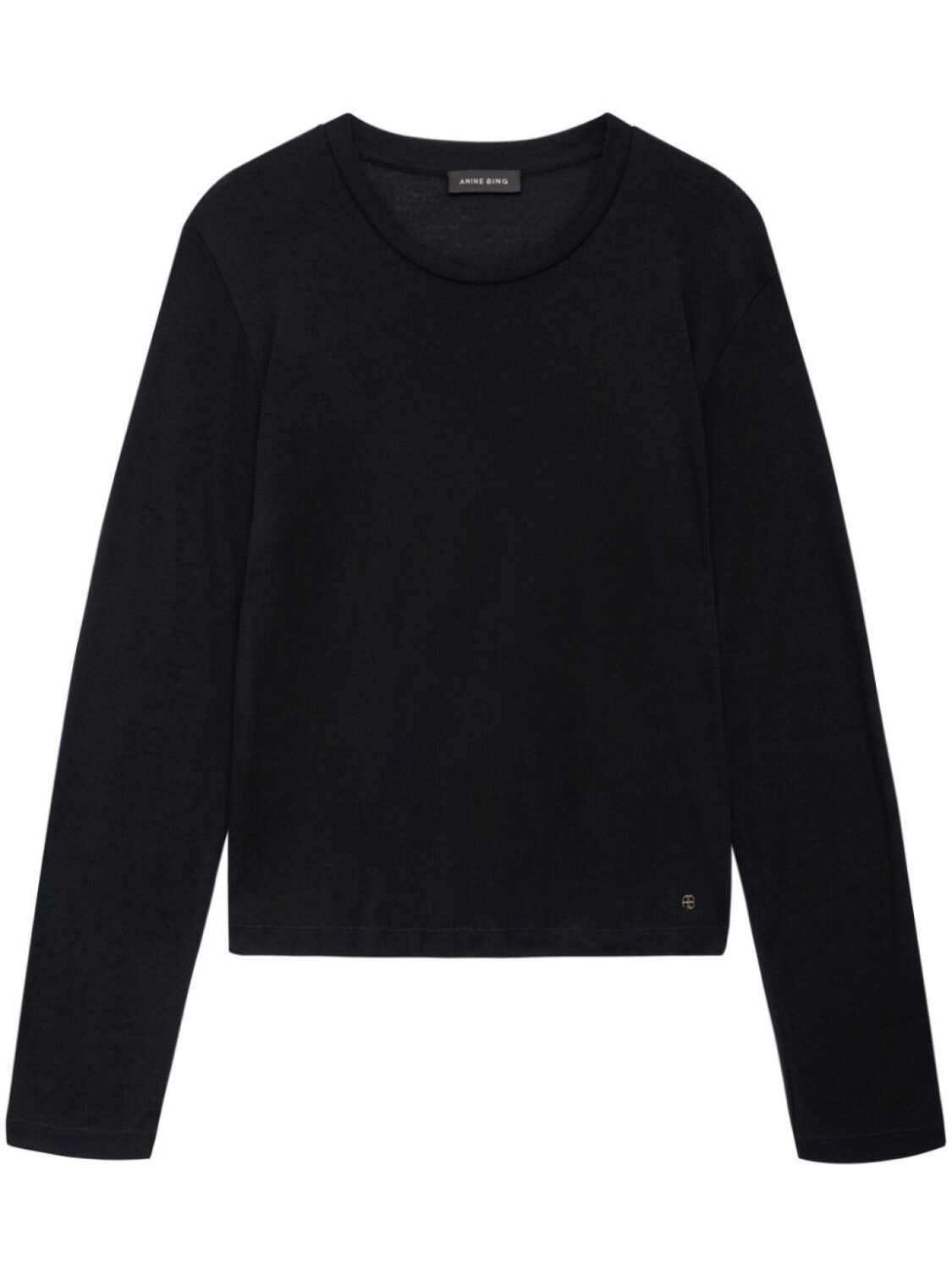 

ANINE BING футболка Амани, черный