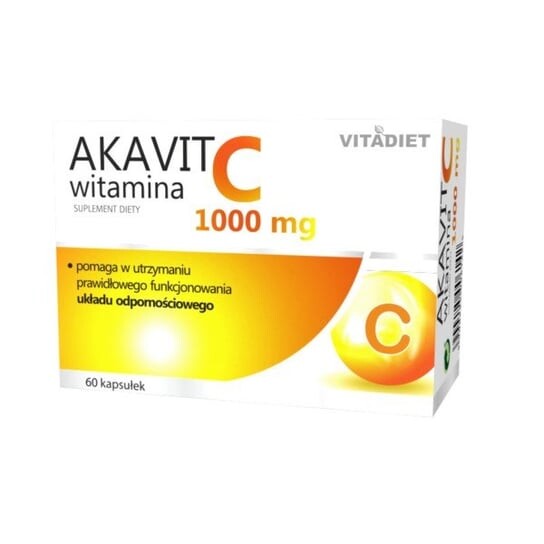 

VitaDiet Akavit Витамин С 1000 мг 60 К Иммунитет