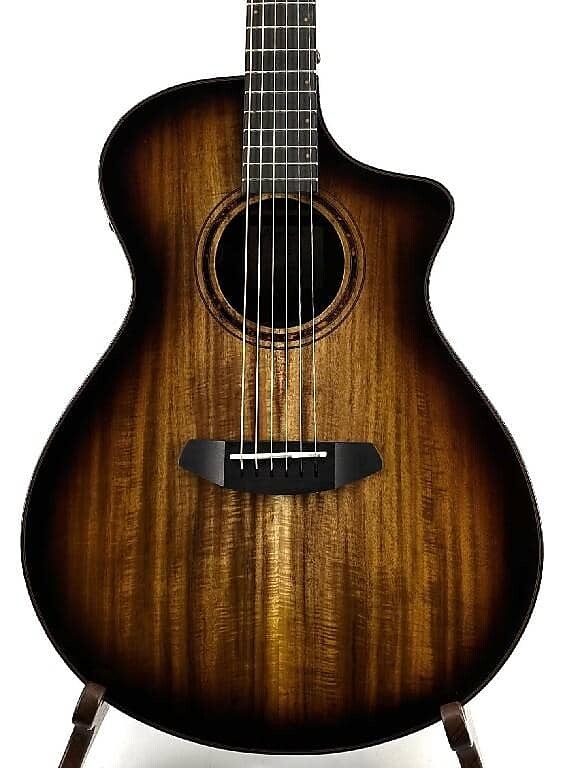 

Акустическая гитара Breedlove Pursuit Exotic S Concert Edgeburst Cutaway Acoustic Electric Ser# CC220505226