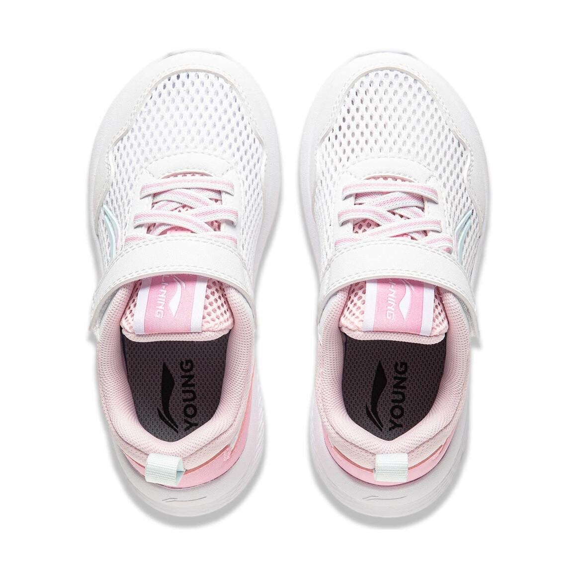 Кроссовки LINING YOUNG Kids Lifestyle Shoes Kids Low-top Standard White/diamond Pink, розовый — фото 4