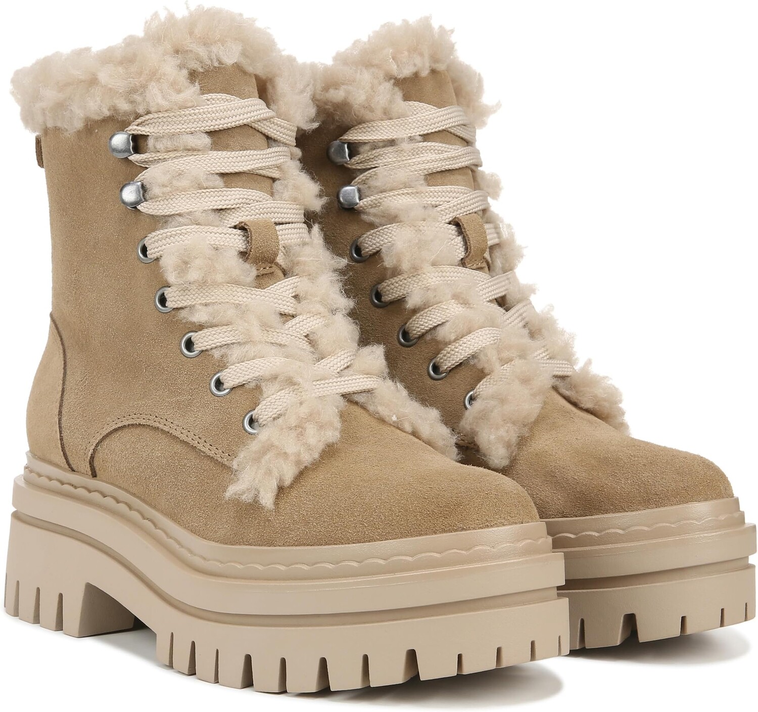 

Ботинки на шнуровке Kyler 2 Sam Edelman, цвет Washed Taupe