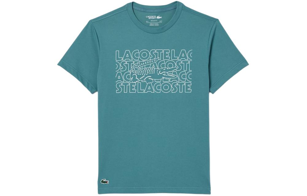 

LACOSTE Футболка мужская aqua blue