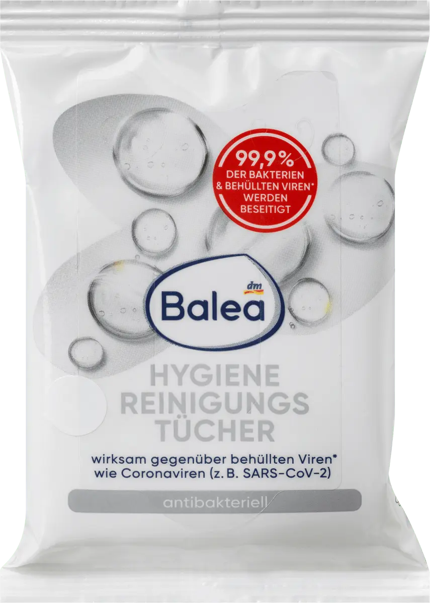 

Салфетки гигиенические чистящие 10 шт. Balea