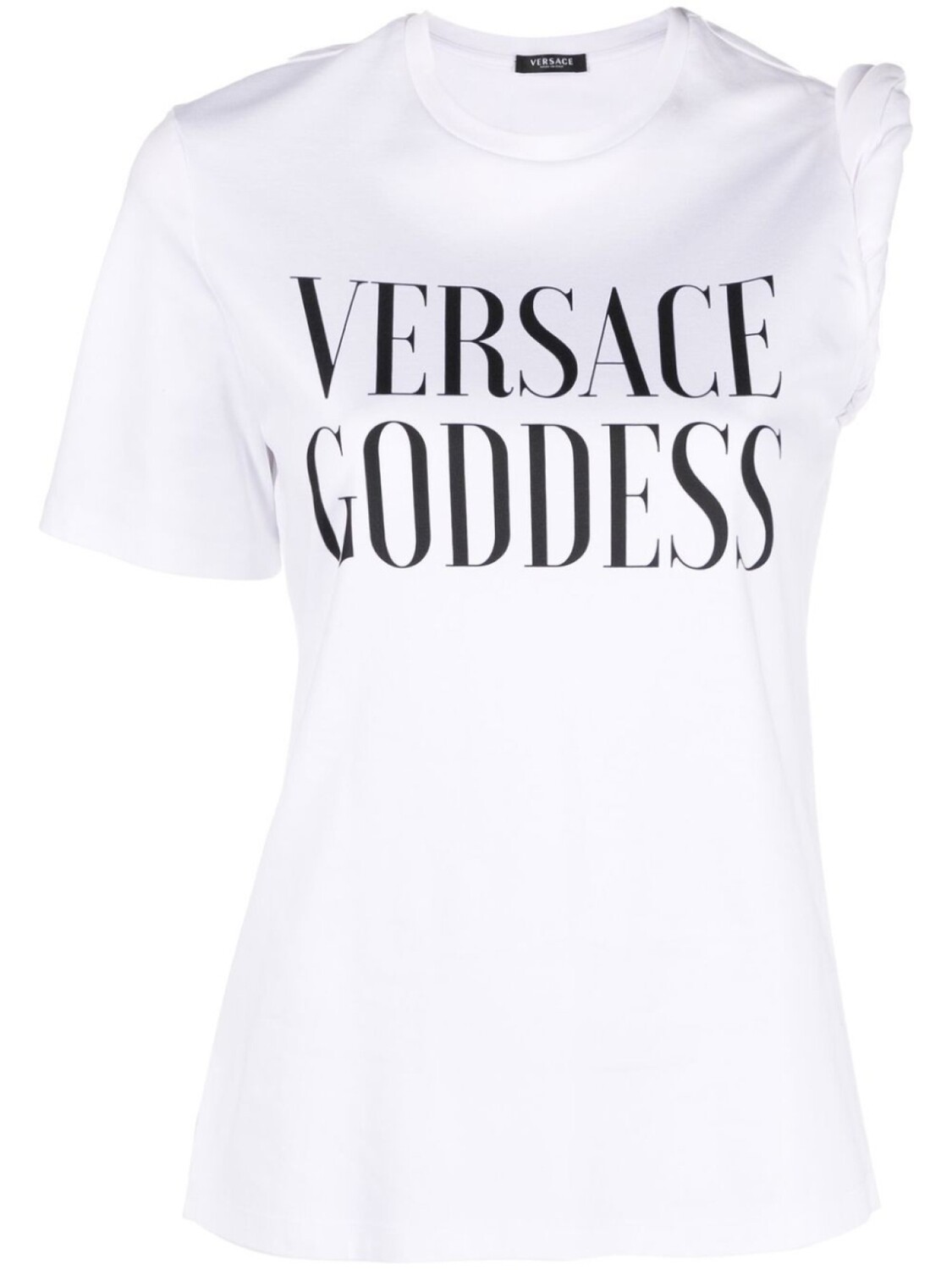 

Versace футболка с надписью, белый