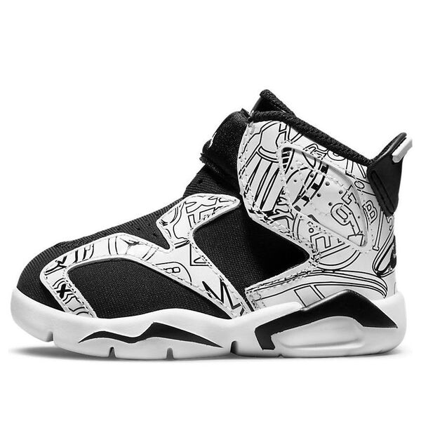 

Кроссовки 6 ретро little flex se Air Jordan, черный