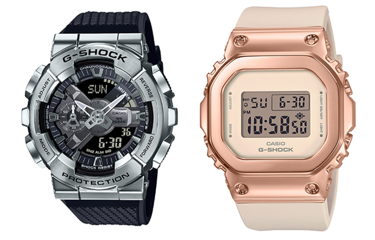 

Унисекс парные часы серии Black CASIO