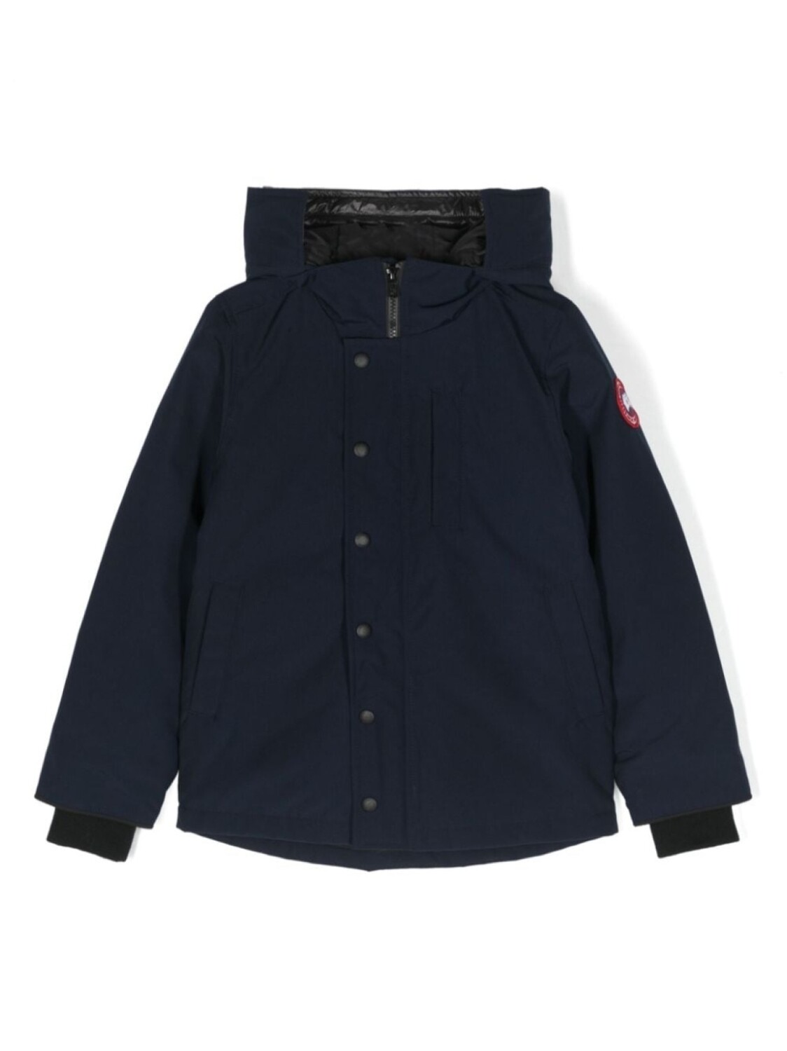 

Пуховик Logan с капюшоном Canada Goose Kids, синий