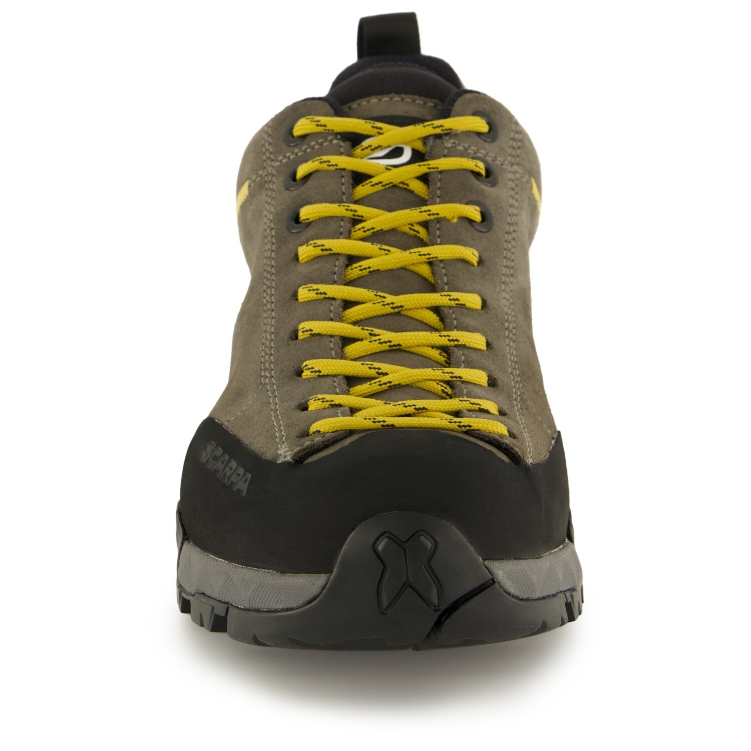 Мультиспортивная обувь Scarpa Mojito Trail GTX Suede, цвет Titanium/Mustard — фото 3