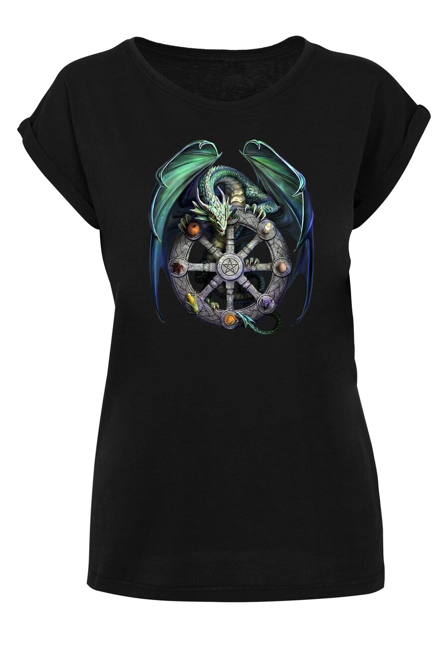 

Футболка Merchcode Shirt Anne Stokes - Year of the Magical Dragon, черный