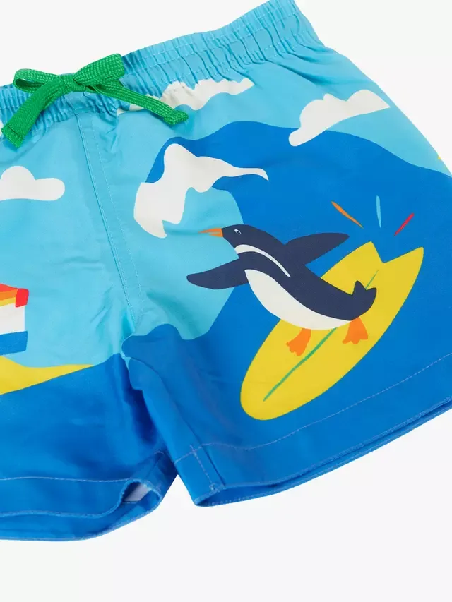 Детские пляжные шорты Polkerris, разноцветные Frugi — фото 3