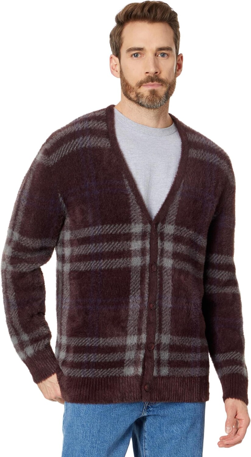 

Свитер Levi's Premium Fluffy Sweater Cardigan, цвет Henri Printed Plaid Allspice