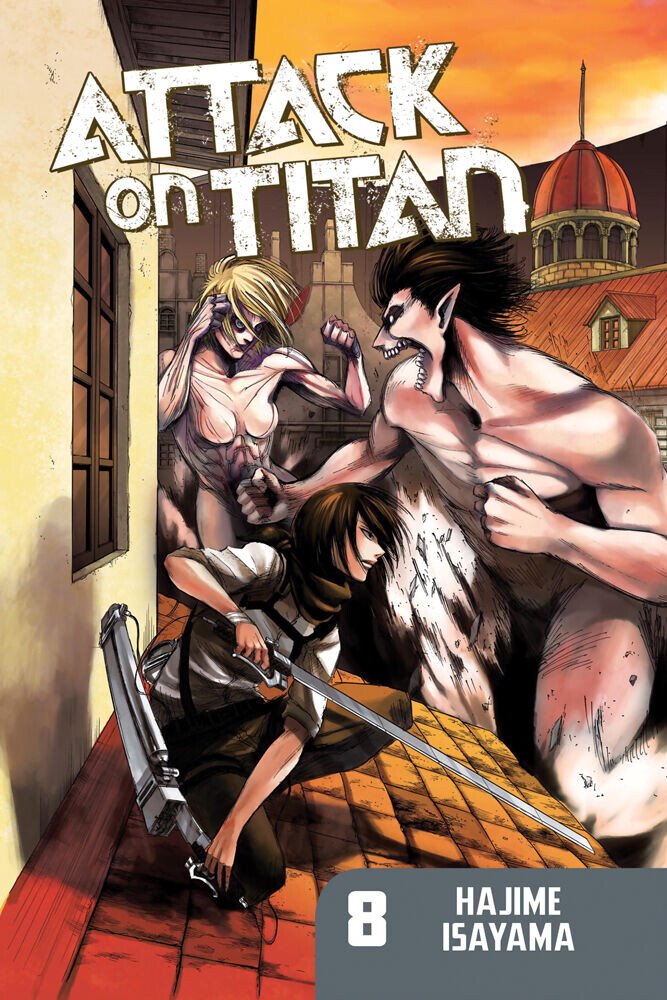 

Манга Attack on Titan Manga Volume 8