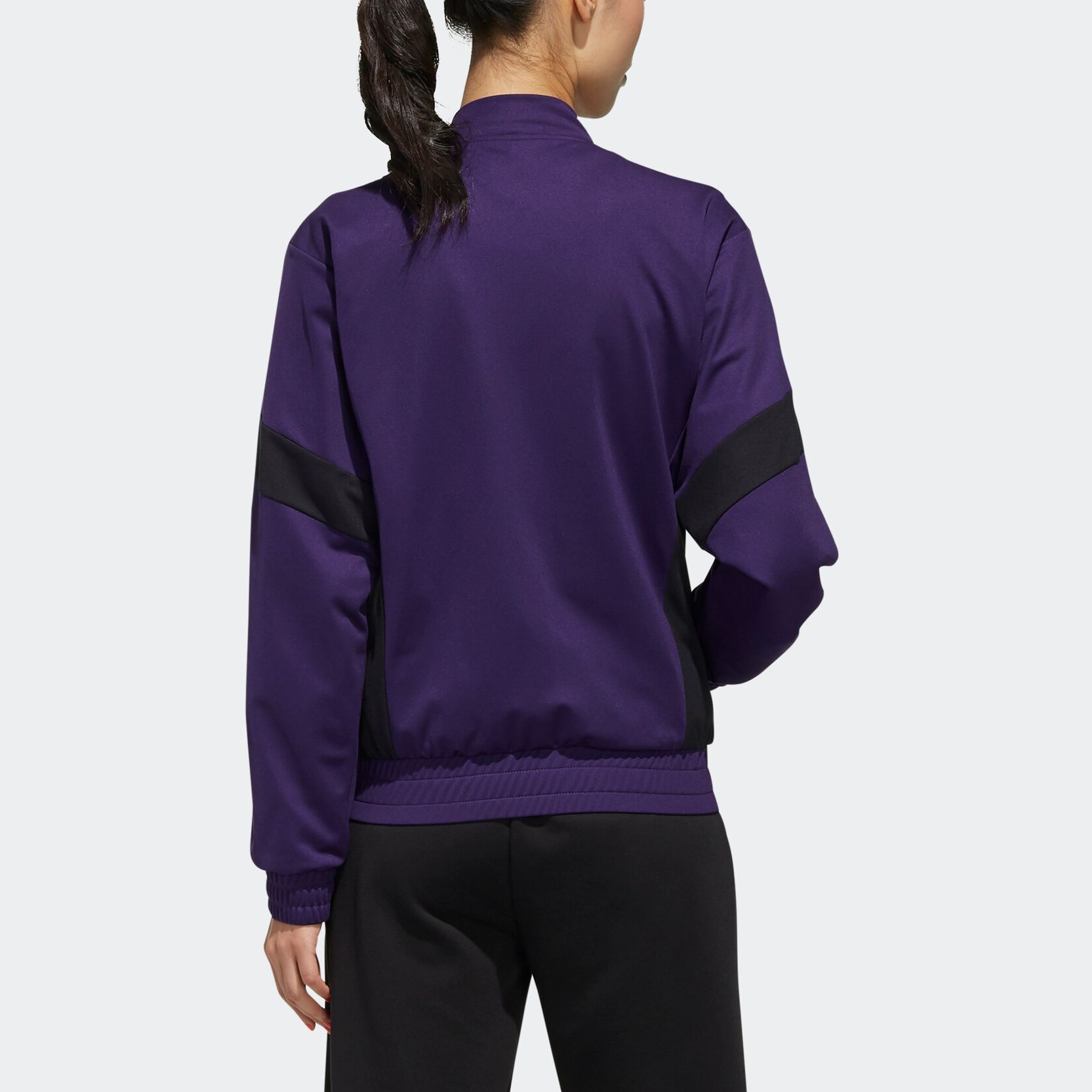Adidas Neo Женская куртка темно-фиолетовая, Dark Purple — фото 4
