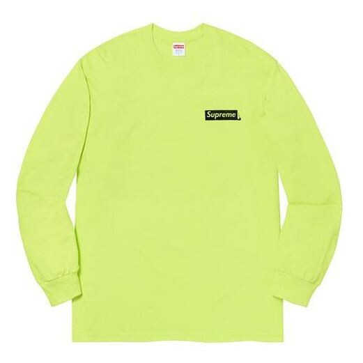 

Футболка ss20 week 1 sacred unique ls tee Supreme, зеленый