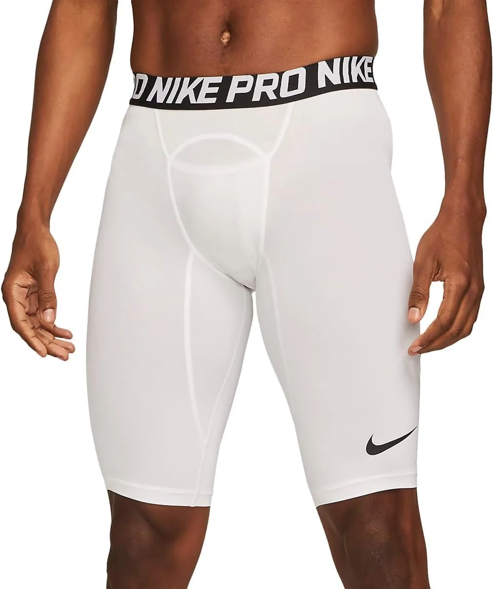 Шорты Nike Pro для бейсбола, белый/серый/черный
