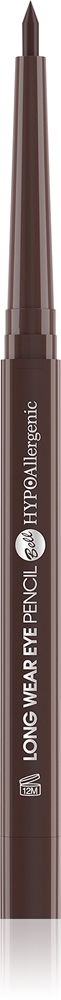 

Гипоаллергенный стойкий карандаш для глаз Bell, atspalvis 02 brown 5 гр
