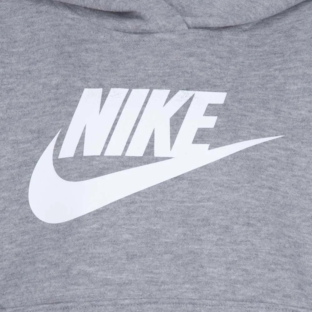 Детский спортивный костюм Nike, толстовка и брюки, 2 предмета, темно-серый меланж