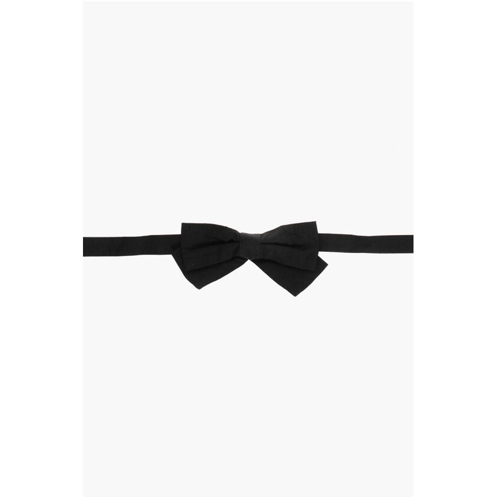 

Шелковый галстук-бабочка NOIR с вышитым логотипом Dior, черный