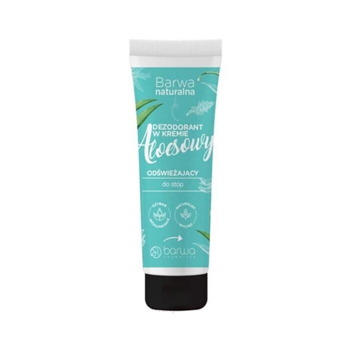 

Дезодорант Desodorante en Crema para Pies Aloe Vera Barwa, 75 ml