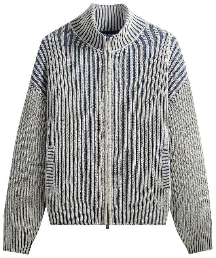 

Толстовка Kith Two-Tone Wyona Full Zip, серый