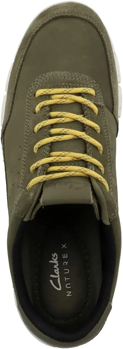 Мужские кроссовки Clarks Nature X One, Dark Olive Combi 26164775 — фото 2