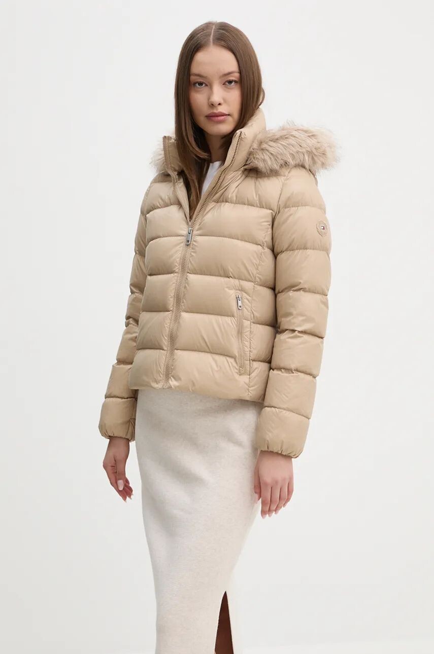 

Пуховик Tommy Hilfiger, бежевый