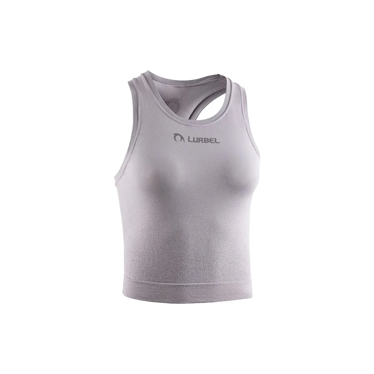 

Женская беговая рубашка Lurbel Venus Singlet, светло-серый