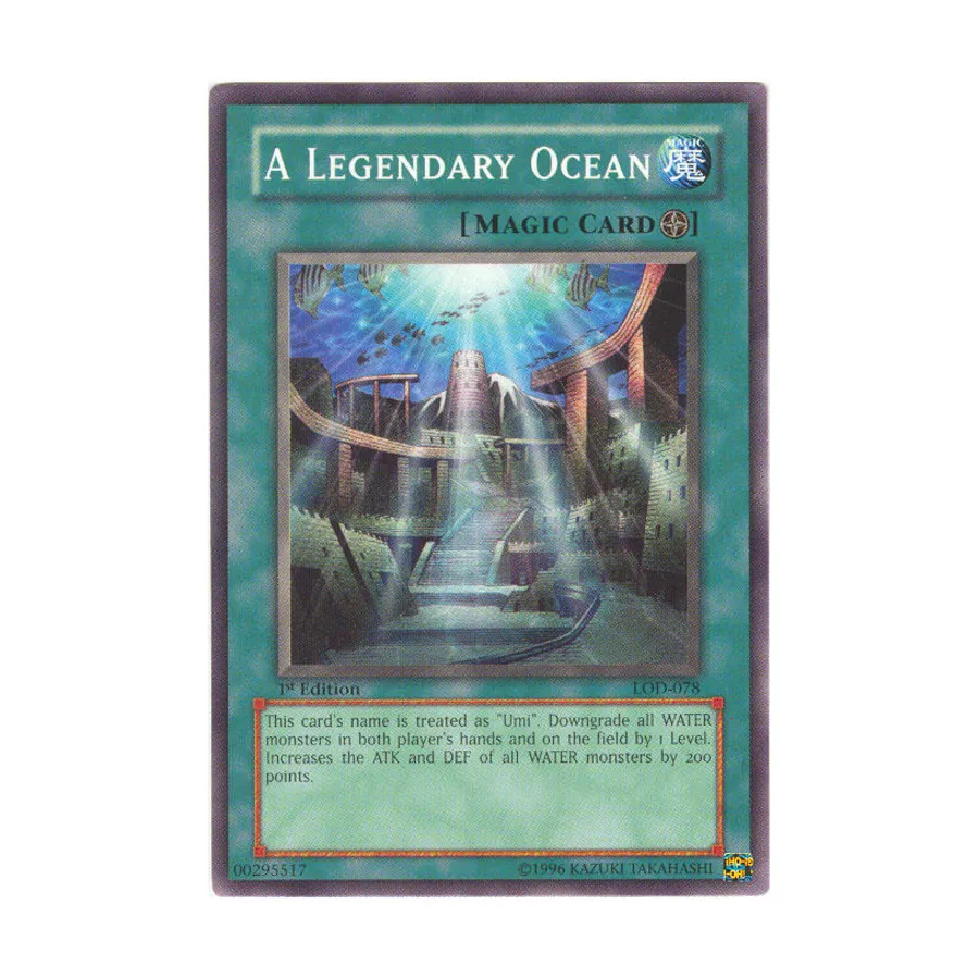 

CCG Легендарный океан (Общий), Yu-Gi-Oh - Legacy of Darkness - Singles