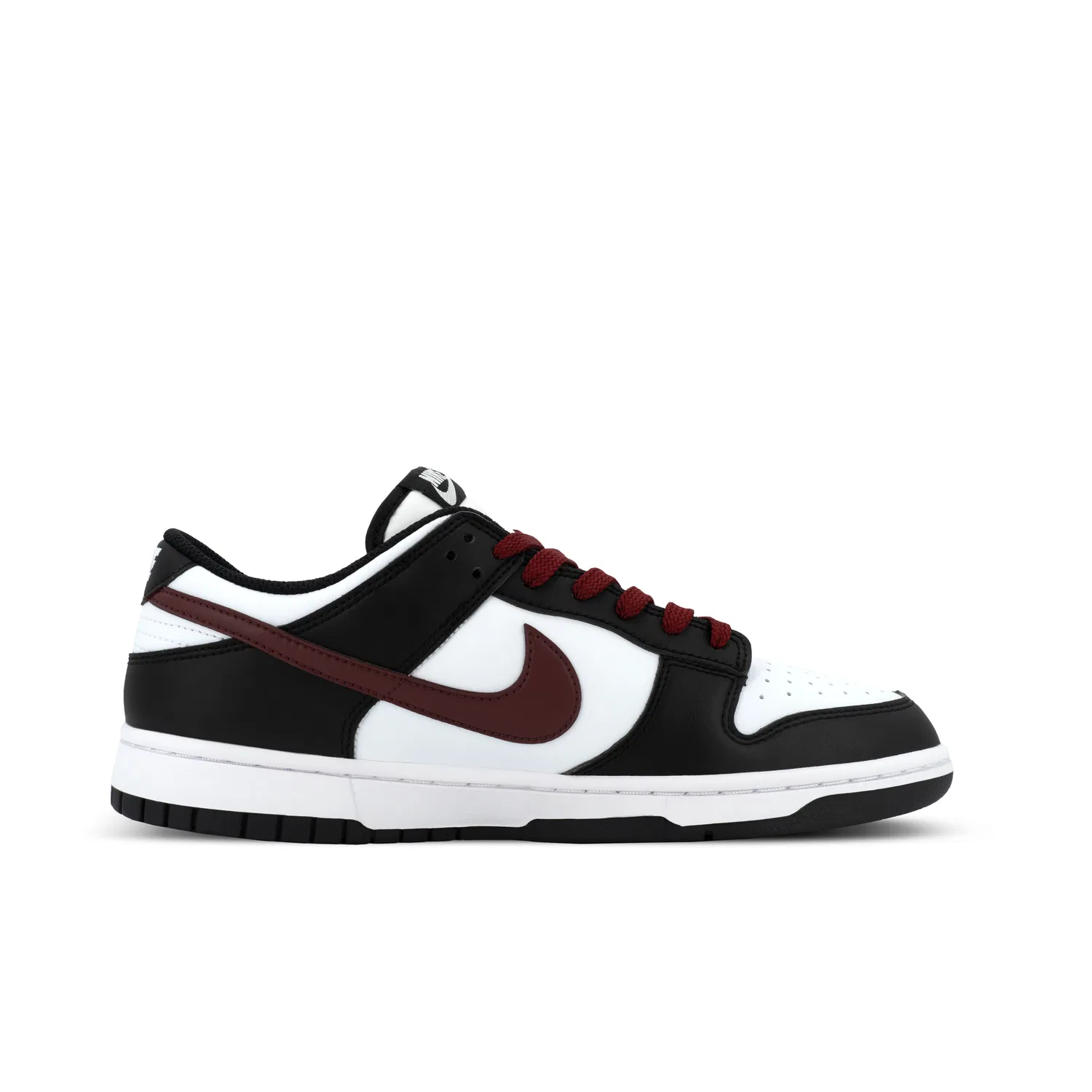 Кроссовки низкие с принтом Nike Black Red — фото 3