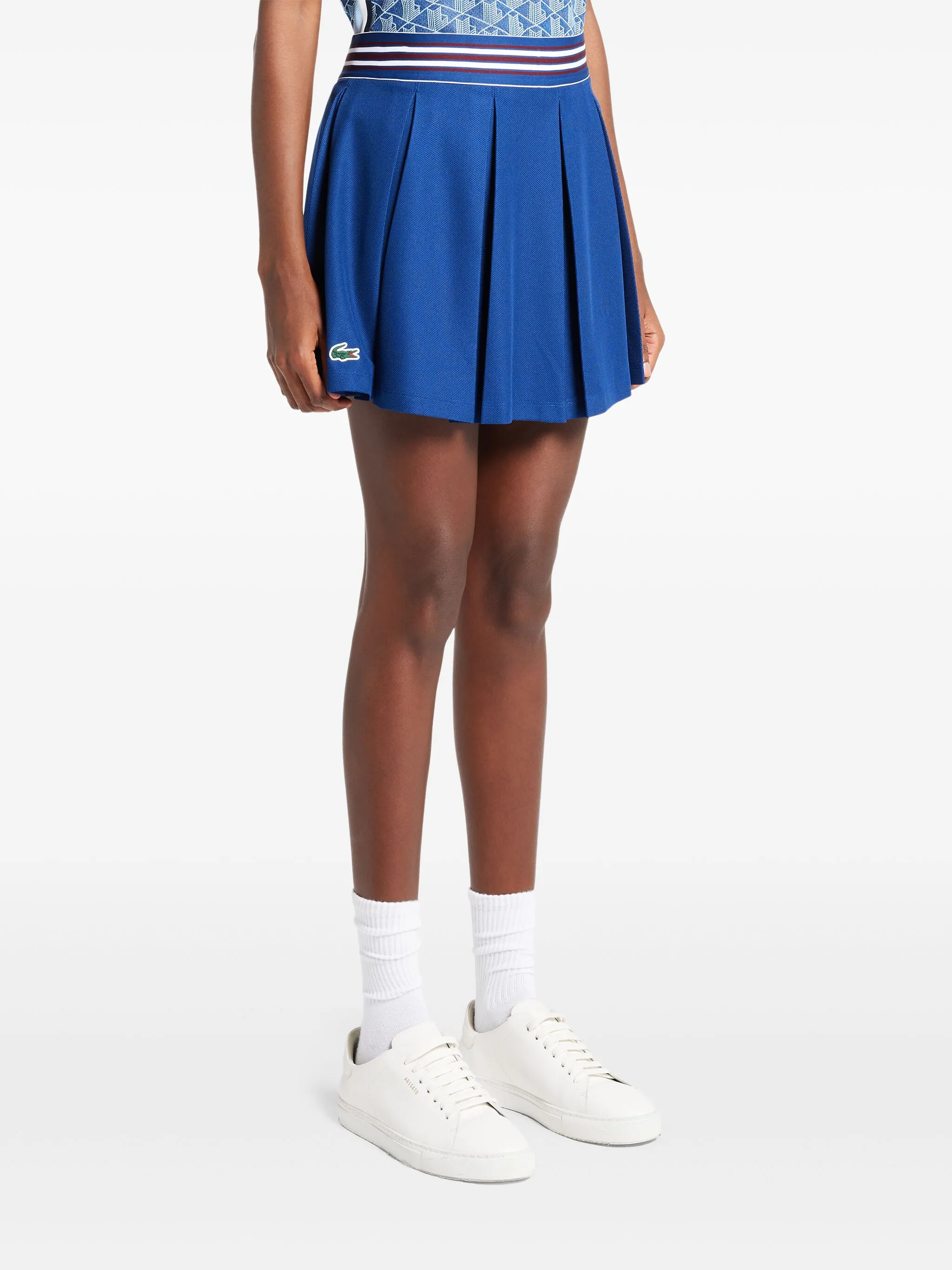 

Юбка из ткани пике Lacoste, синий