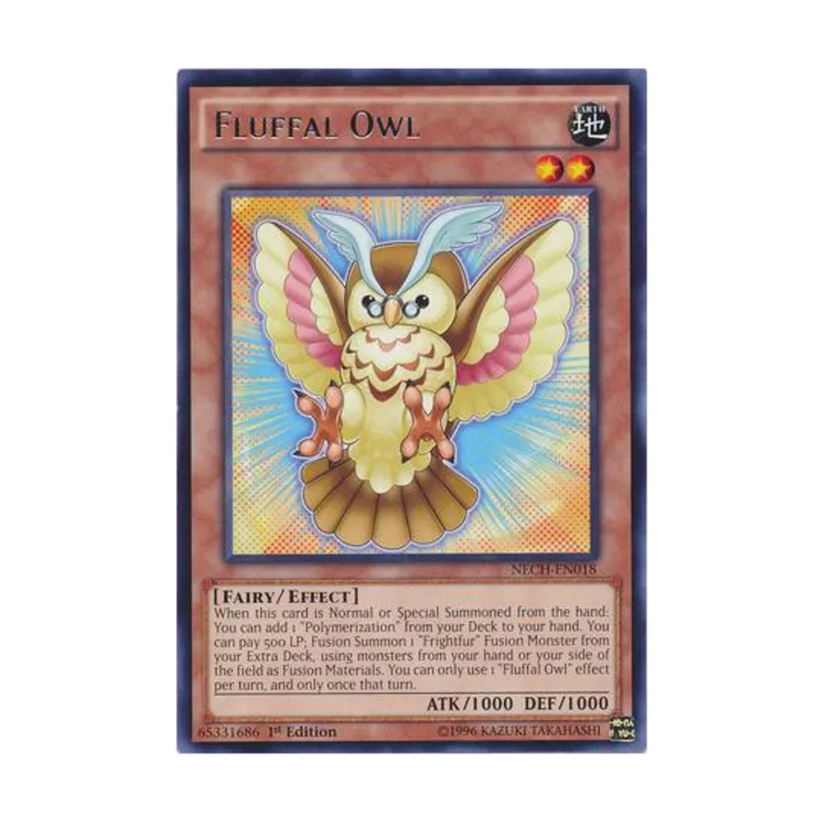 

CCG Пушистая сова (Редкая), Yu-Gi-Oh - New Challengers - Singles