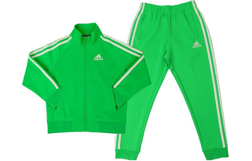 

Детская повседневная спортивная одежда Adidas, зеленый