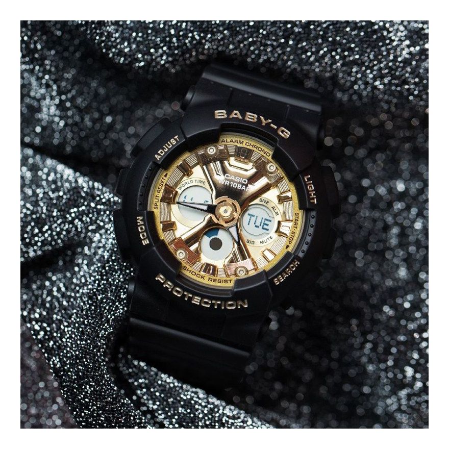 

Часы CASIO Baby-G 'Black Gold', черный/золото