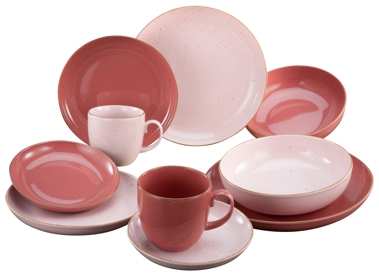 

Комбинированный сервиз allround giardino из 10 предметов Creatable, мультиколор