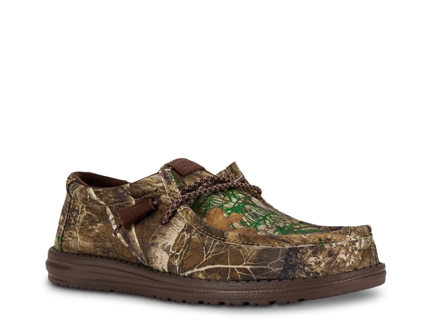 Кроссовки HEYDUDE Wally Real Tree Edge Slip-On, разноцветный камуфляжный принт