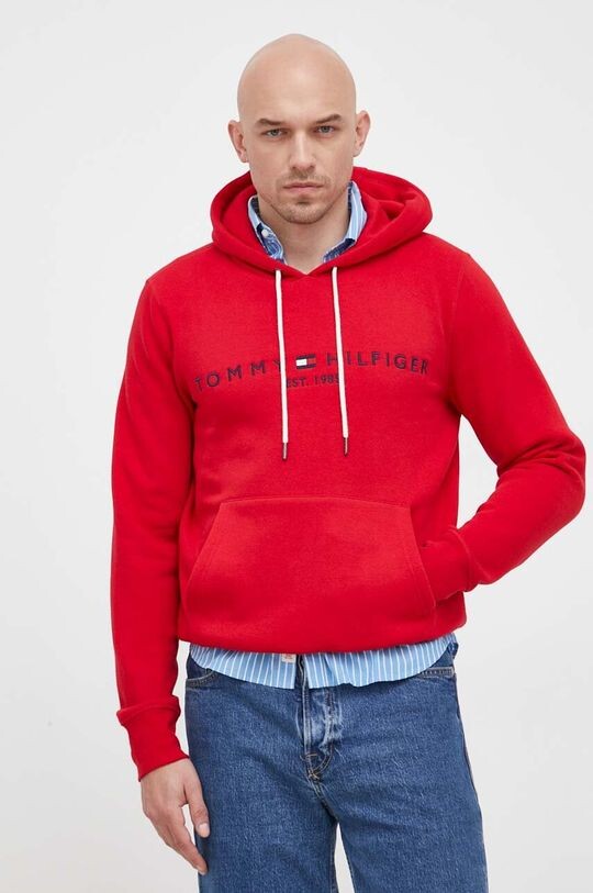 

Толстовка с капюшоном Tommy Hilfiger, красный