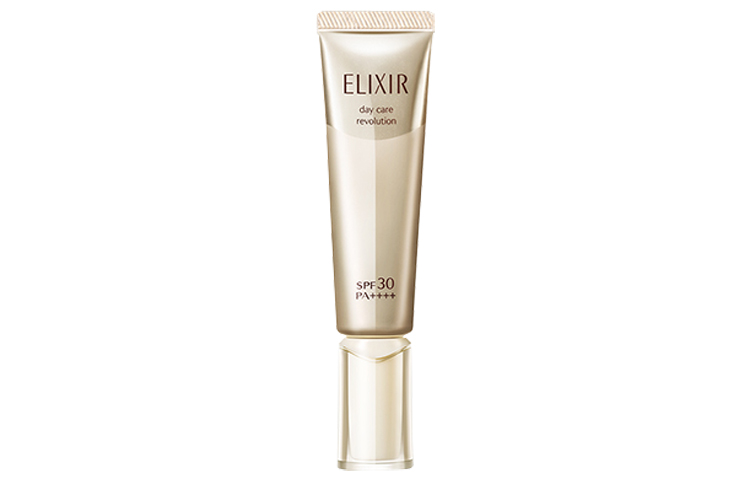 ELIXIR Увлажняющий праймер с солнцезащитным лосьоном Gold Tube освежающий SPF50+ PA++++ — фото 3