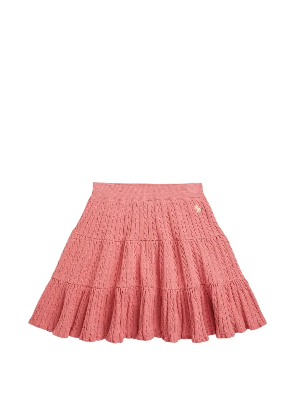Юбка фактурной вязки Polo Ralph Lauren Kids, розовый
