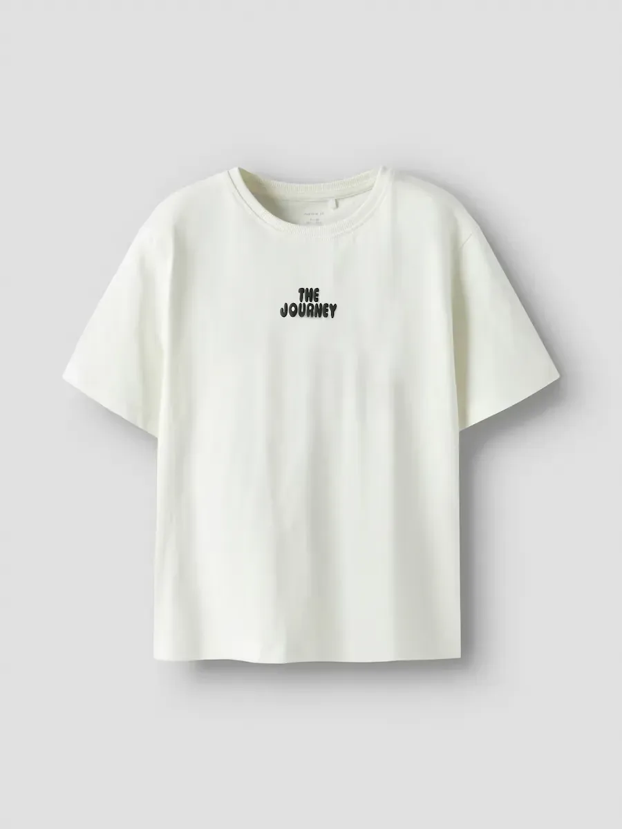 Футболка с коротким рукавом для мальчика Name it, белый