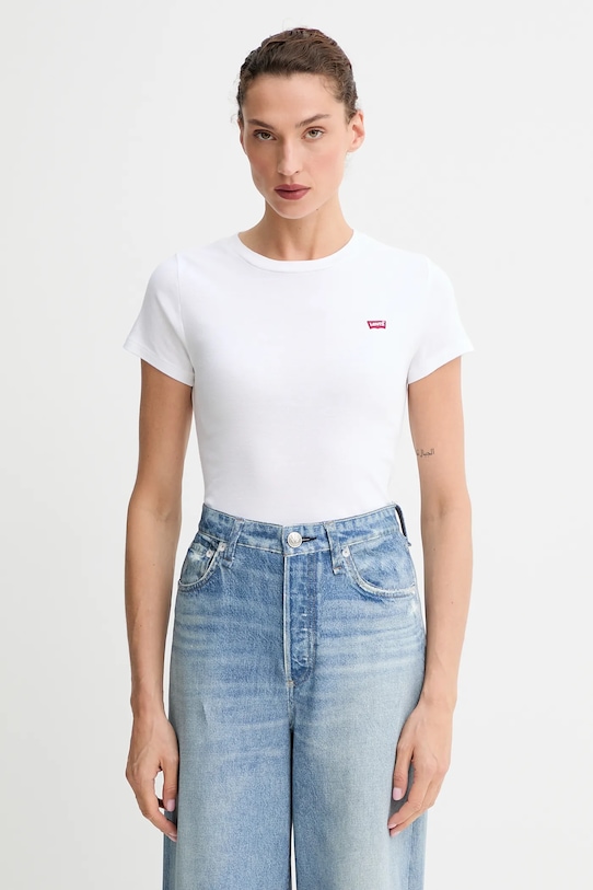 Хлопковая футболка, упаковка из 2 шт. Levi'S, черный — фото 2