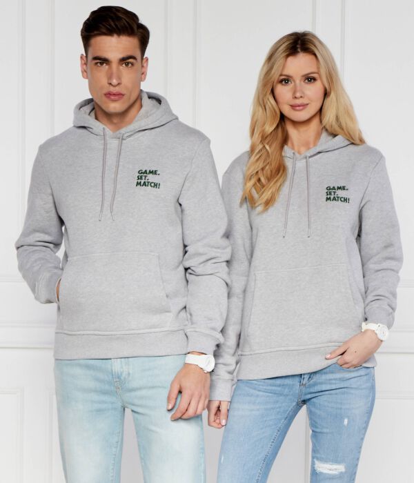 Свитер Lacoste Relaxed fit, серый — фото 3