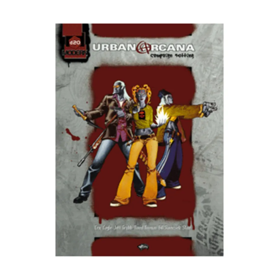 

Urban Arcana, d20 Modern (WOTC), твердый переплет